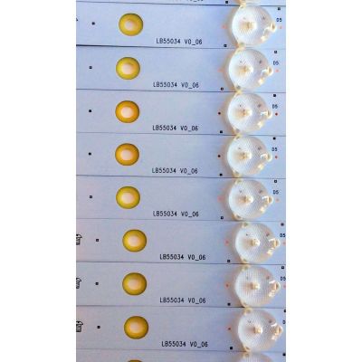 KIT DE LED´S PARA TV (14 PIEZAS) / VIZIO LB55034 V0_05 / LB55034 V0_06 / YX-55034002-3C562-0-A-59P / PANEL´S TPT550J1-HVN08.U REV:S51AA / TPT550J1-HVN08.U REV:S110A / MODELOS D55U-D1 LTC7UCAS / E55-C1 LTCWSHAR / LTC7SHAS / LTC7SHAR / LTCWSHBR / LTMWSHAR - Imagen 4